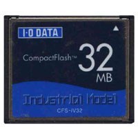 32MB CompactFlash Card Industrial Bulk, I-O Data,