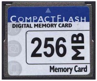 256MB 50p CF CompactFlash Card 20/13 MBs 140x wit