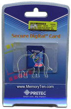 32MB 9p SD Secure Digital Card Retail, Pretec, BQ
