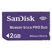 2GB Memory Stick Pro Duo, BZF