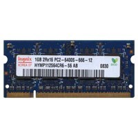 1GB 200p PC2-6400 CL6 8c 64x16 DDR2-800 2Rx16 1.8