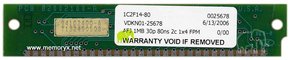 1MB 30p 80ns 2c 1x4 FPM SIMM, MemoryTen, AFJ