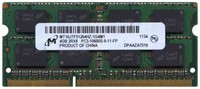 4GB 204p PC3-10600 CL9 16c 256x8 DDR3-1333 2Rx8 1