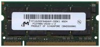 512MB 200p PC2700 CL2.5 16c 32x8 DDR SODIMM T005 