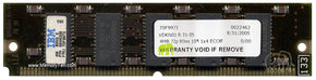 4MB 72p 80ns 10c 1x4 ECC FPM SIMM, IBM, ASX