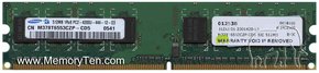 512MB 240p PC2-4200 CL4 8c 64x8 DDR2-533 DIMM iMa
