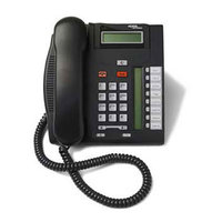 Norstar T7208 Speaker Phone with Display Charcoal 