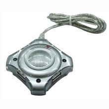 4-PORT USB2.0 SILVER