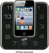 - Clock Radio for Apple iPod and iPhone - Black