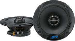 Alpine - 6-1/2   2-Way Coaxial Car Speakers with P