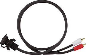 - 33' 35mm Stereo Mini Jack-to-RCA Extension Cable