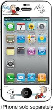 - Snoopy Deco Protective Film for Apple iPhone 4 a