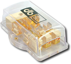 - 4-/8-Gauge AGU 3-Position Fuse Block