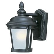 Dover ES One Light Outdoor Wall Lantern in Bronze