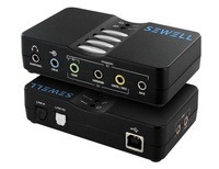 USB SoundBox 7.1 and 5.1 USB Sound Card