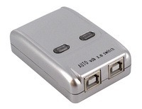 Premium 2-Port (2x1) Automatic USB2.0 Switch