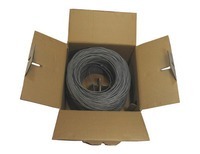 SolidRun Cat6 Cable UTP CM 1000ft Dark Gray