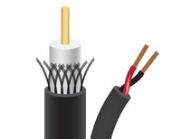 Bulk RG59 Power Siamese Cable 500 ft. Spool Black