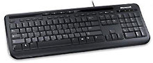 Wired Keyboard 600 Black