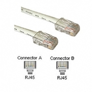 Cables To Go 1-Foot Cat5e Patch Cable, White