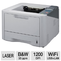 Samsung ML-3312ND Black and White Laser Printer -