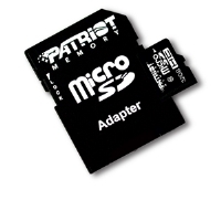 Patriot PSF32GMCSDHC10 microSDHC Flash Card - 32G