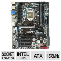 EVGA H55 Motherboard - Intel H55, LGA 1156, DDR3,