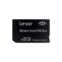 Lexar 8GB Platinum II Memory Stick PRO Duo Card