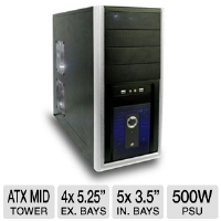 XION XON-160P ATX Mid Tower Computer Case - Micro