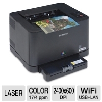 Samsung CLP-325W Wireless Color Laser Printer -4p