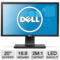 Dell P2011H 20 Class Flat Panel LED Backlit Monit