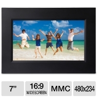 Sylvania SDPF757 7 Digital Photo Frame - 480 x 23