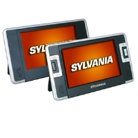 Sylvania SDVD8732 7 Dual Screen Portable DVD Play