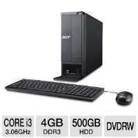 Acer Aspire AX3950-UR30P Desktop PC - Intel Core 