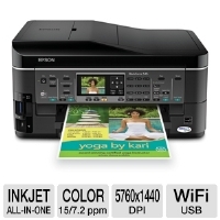 Epson WorkForce 545 Wireless All-In-One Color Ink