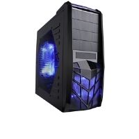 Apevia X-TRP-BL X-Trooper Mid Tower Case - ATX, M