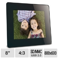 Viewsonic VFM836-54 Digital Photo Frame - 8 LCD D
