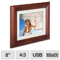 GiiNii GH-8DNM True Video Digital Picture Frame -