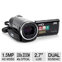 JVC GZ-HM30BUS Everio HD Camcorder - 1.5 MegaPixe