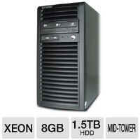Systemax Xeon VLS Server 2008 R2 64-Bit / Quad-Co