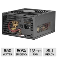 Ultra LSP650 650-Watt Power Supply - ATX, SATA-Re