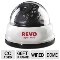 REVO RCDY24-1 Dome Camera - 540TVL, Indoor, 66ft 