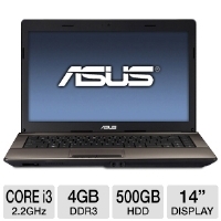 ASUS X44H-BD2GS Refurbished Notebook PC - Intel C