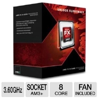 AMD FD8150FRGUWOX FX-8150 Processor - Eight Core,