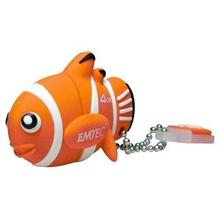 Animal M317 4 GB Flash Drive - Orange, White - 1 P