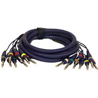 Pyle PPSN824 20-foot 8-channel Unbalanced Male/ Ma