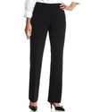 JM Collection Petite Pants, Curvy-Fit Bootcut