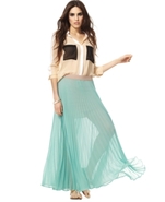 MAXAZRIA Skirt, Estel Pleated Maxi