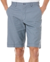 Shorts, Linen-Blend Flat Front Shorts