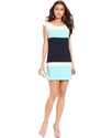 Dress, Sleeveless Colorblocked Shift